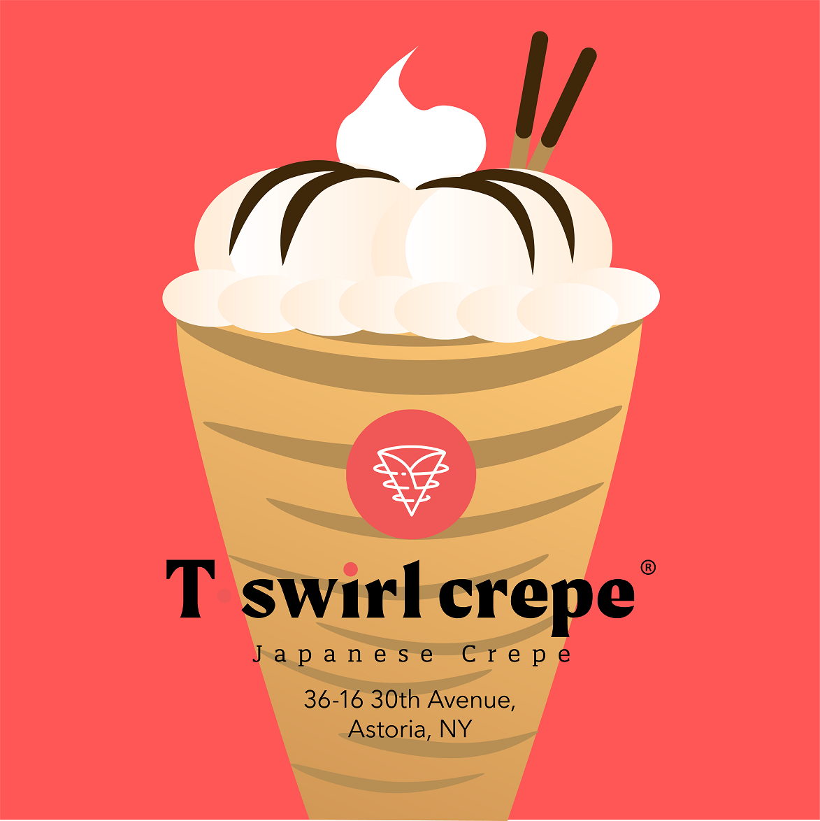 T-Swirl Crepe promo